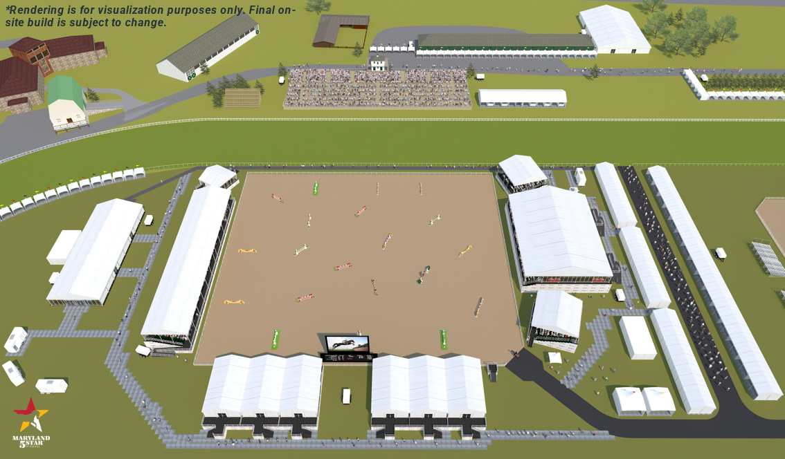 Rendering courtesy of the Maryland 5 Star.