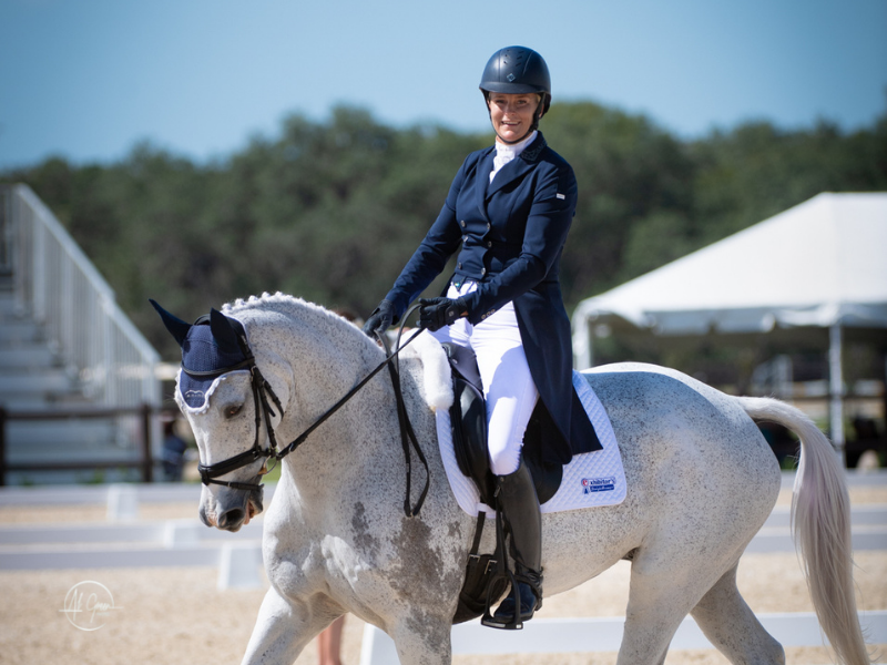 USEA | Sara Kozumplik-Murphy Takes the CCI4*S Lead at TerraNova After…